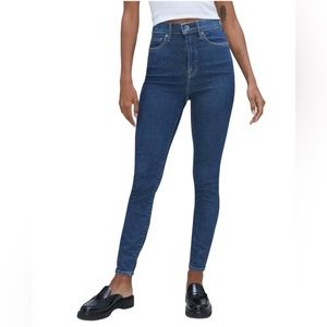 Everlane The Way High Skinny Jean Mid Blue 28R